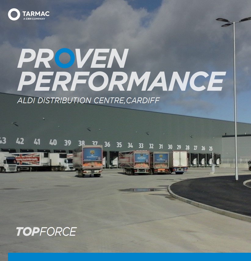 Tarmac are the chosen supplier for Aldi Distribution Centre, Cardiff